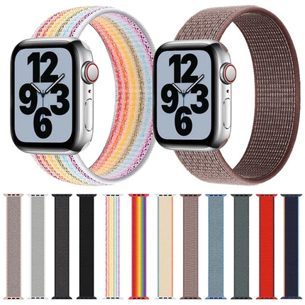Single Lap Nylon Replacement Watchband, Size: M 155mm For Apple Watch Series 6 & SE & 5 & 4 44mm / 3 & 2 & 1 42mm - DealBuddy