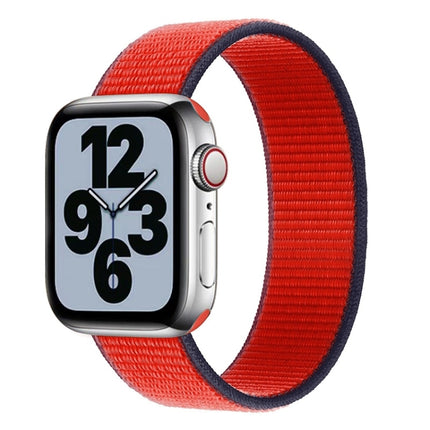 Single Lap Nylon Replacement Watchband, Size: L 165mm For Apple Watch Series 6 & SE & 5 & 4 44mm / 3 & 2 & 1 42mm, L 165mm 44mm / 42mm