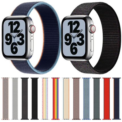 Single Lap Nylon Replacement Watchband, Size: L 165mm For Apple Watch Series 6 & SE & 5 & 4 44mm / 3 & 2 & 1 42mm - DealBuddy