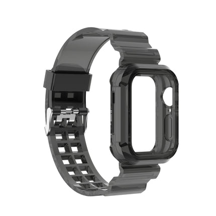 Silicone Integrated Replacement Strap Watchband For Apple Watch Series, 7 41mm / 6 & SE & 5 & 4 40mm / 3 & 2 & 1 38mm, 7 45mm / 6 & SE & 5 & 4 44mm / 3 & 2 & 1 42mm - DealBuddy