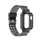 Silicone Integrated Replacement Strap Watchband For Apple Watch Series, 7 41mm / 6 & SE & 5 & 4 40mm / 3 & 2 & 1 38mm, 7 45mm / 6 & SE & 5 & 4 44mm / 3 & 2 & 1 42mm - DealBuddy