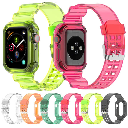 Silicone Integrated Replacement Strap Watchband For Apple Watch Series, 7 41mm / 6 & SE & 5 & 4 40mm / 3 & 2 & 1 38mm, 7 45mm / 6 & SE & 5 & 4 44mm / 3 & 2 & 1 42mm - DealBuddy