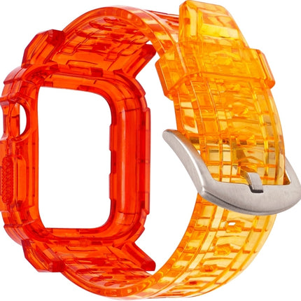 Gradient TPU Integrated Case Strap For Apple Watch Series 9 / 8 / 7 45mm / 6 / 5 / 4 / Watch SE 44mm / Watch 42mm