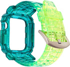 Gradient TPU Integrated Case Strap For Apple Watch Series 9 / 8 / 7 45mm / 6 / 5 / 4 / Watch SE 44mm / Watch 42mm, For Apple Watch Series 9 / 8 / 7 45mm / 6 / 5 / 4 / Watch SE 44mm / Watch 42mm - DealBuddy