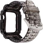 Black Through. - Silver Clasp