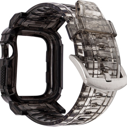 Gradient TPU Integrated Case Strap For Apple Watch Series 9 / 8 / 7 45mm / 6 / 5 / 4 / Watch SE 44mm / Watch 42mm