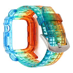 Rainbow Of Colours. - Silver Clasp