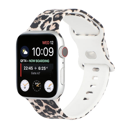 8-buckle Printed Replacement Strap Watchband For Apple Watch Series, 7 45mm / 6 & SE & 5 & 4 44mm / 3 & 2 & 1 42mm, 7 41mm / 6 & SE & 5 & 4 40mm / 3 & 2 & 1 38mm - DealBuddy