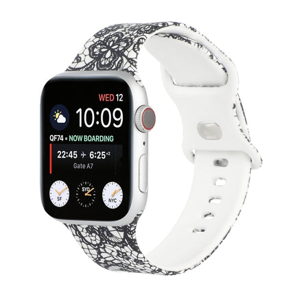 8-buckle Printed Replacement Strap Watchband For Apple Watch Series - DealBuddy