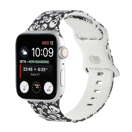 8-buckle Printed Replacement Strap Watchband For Apple Watch Series, 7 45mm / 6 & SE & 5 & 4 44mm / 3 & 2 & 1 42mm, 7 41mm / 6 & SE & 5 & 4 40mm / 3 & 2 & 1 38mm - DealBuddy