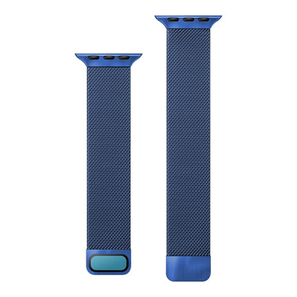 Double Section Milanese Magnetic Elasticity Replacement Strap Watchband For Apple Watch Series, 7 45mm / 6 & SE & 5 & 4 44mm / 3 & 2 & 1 42mm, 7 41mm / 6 & SE & 5 & 4 40mm / 3 & 2 & 1 38mm - DealBuddy