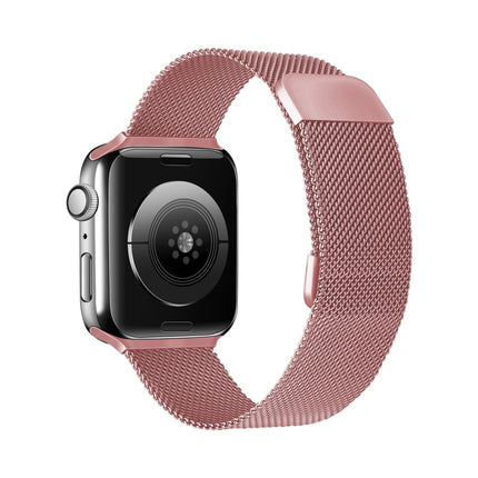 Double Section Milanese Magnetic Elasticity Replacement Strap Watchband For Apple Watch Series, 7 45mm / 6 & SE & 5 & 4 44mm / 3 & 2 & 1 42mm, 7 41mm / 6 & SE & 5 & 4 40mm / 3 & 2 & 1 38mm - DealBuddy