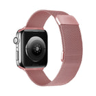 Double Section Milanese Magnetic Elasticity Replacement Strap Watchband For Apple Watch Series, 7 45mm / 6 & SE & 5 & 4 44mm / 3 & 2 & 1 42mm, 7 41mm / 6 & SE & 5 & 4 40mm / 3 & 2 & 1 38mm - DealBuddy