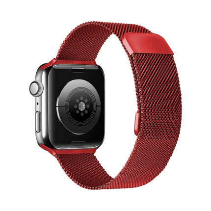 Double Section Milanese Magnetic Elasticity Replacement Strap Watchband For Apple Watch Series, 7 45mm / 6 & SE & 5 & 4 44mm / 3 & 2 & 1 42mm, 7 41mm / 6 & SE & 5 & 4 40mm / 3 & 2 & 1 38mm - DealBuddy
