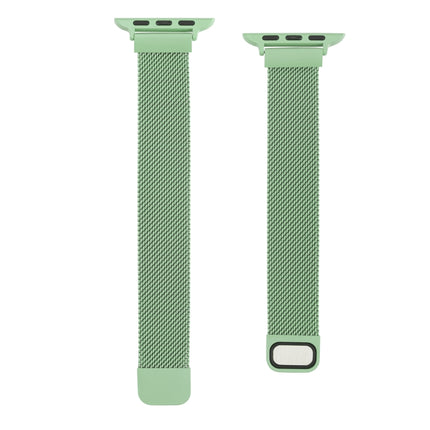 Small Waist Dual Section Milan Replacement Watchband For Apple Watch Series, 7 45mm / 6 & SE & 5 & 4 44mm / 3 & 2 & 1 42mm, 7 41mm / 6 & SE & 5 & 4 40mm / 3 & 2 & 1 38mm - DealBuddy