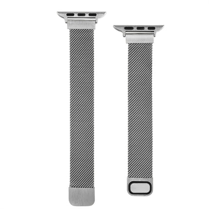 Small Waist Dual Section Milan Replacement Watchband For Apple Watch Series, 7 45mm / 6 & SE & 5 & 4 44mm / 3 & 2 & 1 42mm, 7 41mm / 6 & SE & 5 & 4 40mm / 3 & 2 & 1 38mm - DealBuddy