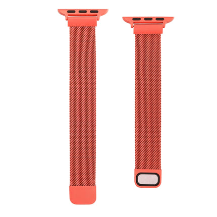 Small Waist Dual Section Milan Replacement Watchband For Apple Watch Series, 7 45mm / 6 & SE & 5 & 4 44mm / 3 & 2 & 1 42mm, 7 41mm / 6 & SE & 5 & 4 40mm / 3 & 2 & 1 38mm - DealBuddy