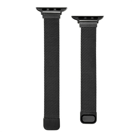 Small Waist Dual Section Milan Replacement Watchband For Apple Watch Series, 7 45mm / 6 & SE & 5 & 4 44mm / 3 & 2 & 1 42mm, 7 41mm / 6 & SE & 5 & 4 40mm / 3 & 2 & 1 38mm - DealBuddy
