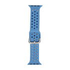 Silicone Replacement Watchband For Apple Watch Series, 7 45mm / 6 & SE & 5 & 4 44mm / 3 & 2 & 1 42mm - DealBuddy
