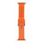 Silicone Replacement Watchband For Apple Watch Series, 7 45mm / 6 & SE & 5 & 4 44mm / 3 & 2 & 1 42mm - DealBuddy