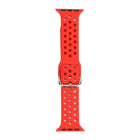 Silicone Replacement Watchband For Apple Watch Series, 7 45mm / 6 & SE & 5 & 4 44mm / 3 & 2 & 1 42mm - DealBuddy