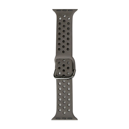 Silicone Replacement Watchband For Apple Watch Series, 7 45mm / 6 & SE & 5 & 4 44mm / 3 & 2 & 1 42mm - DealBuddy