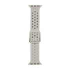 Silicone Replacement Watchband For Apple Watch Series, 7 45mm / 6 & SE & 5 & 4 44mm / 3 & 2 & 1 42mm - DealBuddy