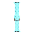 Silicone Replacement Watchband For Apple Watch Series, 7 45mm / 6 & SE & 5 & 4 44mm / 3 & 2 & 1 42mm - DealBuddy
