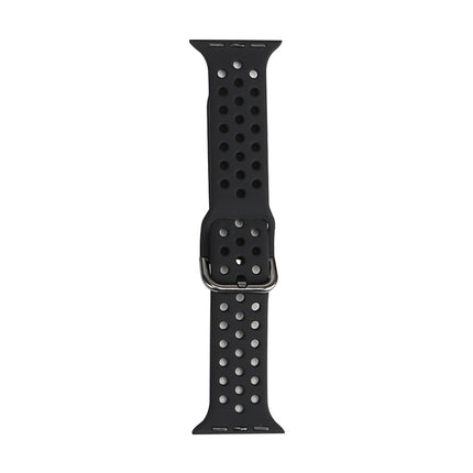 Silicone Replacement Watchband For Apple Watch Series, 7 41mm / 6 & SE & 5 & 4 40mm / 3 & 2 & 1 38mm - DealBuddy