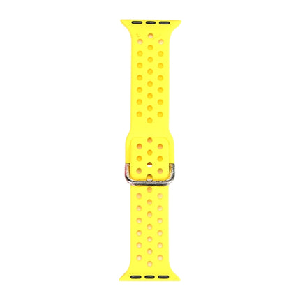 Silicone Replacement Watchband For Apple Watch Series, 7 41mm / 6 & SE & 5 & 4 40mm / 3 & 2 & 1 38mm - DealBuddy