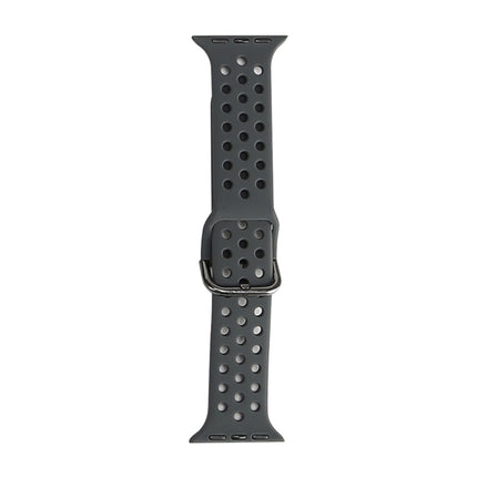 Silicone Replacement Watchband For Apple Watch Series, 7 41mm / 6 & SE & 5 & 4 40mm / 3 & 2 & 1 38mm - DealBuddy