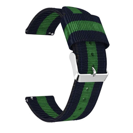 For Samsung Galaxy Watch4 40/44mm & Watch4 Classic 42/46mm Split Nylon Replacement Strap Watchband - DealBuddy