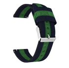 For Samsung Galaxy Watch4 40/44mm & Watch4 Classic 42/46mm Split Nylon Replacement Strap Watchband - DealBuddy