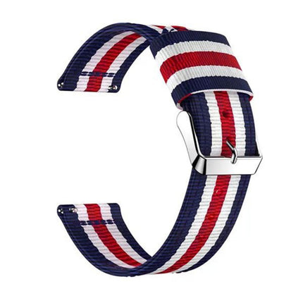 For Samsung Galaxy Watch4 40/44mm & Watch4 Classic 42/46mm Split Nylon Replacement Strap Watchband - DealBuddy