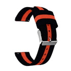 For Samsung Galaxy Watch4 40/44mm & Watch4 Classic 42/46mm Split Nylon Replacement Strap Watchband - DealBuddy