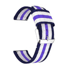 Blue White Purple