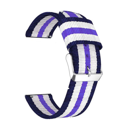 For Samsung Galaxy Watch4 40/44mm & Watch4 Classic 42/46mm Split Nylon Replacement Strap Watchband - DealBuddy