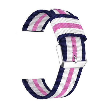 For Samsung Galaxy Watch4 40/44mm & Watch4 Classic 42/46mm Split Nylon Replacement Strap Watchband - DealBuddy
