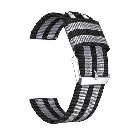 For Samsung Galaxy Watch4 40/44mm & Watch4 Classic 42/46mm Split Nylon Replacement Strap Watchband - DealBuddy