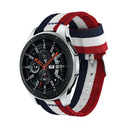 For Samsung Galaxy Watch4 40/44mm & Watch4 Classic 42/46mm Split Nylon Replacement Strap Watchband - DealBuddy
