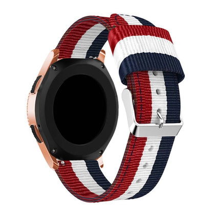 For Samsung Galaxy Watch4 40/44mm & Watch4 Classic 42/46mm Split Nylon Replacement Strap Watchband - DealBuddy