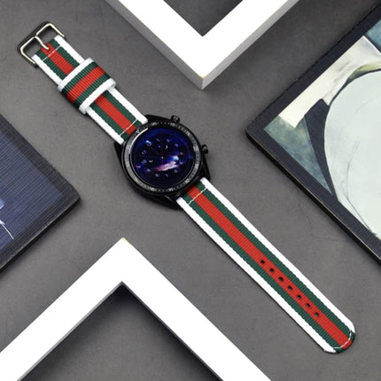 For Samsung Galaxy Watch4 40/44mm & Watch4 Classic 42/46mm Split Nylon Replacement Strap Watchband - DealBuddy
