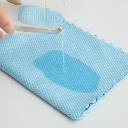 Non-Marking And Easy-To-Dry Fish Scale Rags Kitchen Cleaning Towels, Random Color Delivery