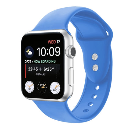 Double Nail Silicone Replacement Strap Watchband For Apple Watch Series - DealBuddy