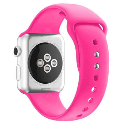 Double Nail Silicone Replacement Strap Watchband For Apple Watch Series, 7 45mm / 6 & SE & 5 & 4 44mm / 3 & 2 & 1 42mm, 7 41mm / 6 & SE & 5 & 4 40mm / 3 & 2 & 1 38mm - DealBuddy