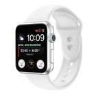 Double Nail Silicone Replacement Strap Watchband For Apple Watch Series, 7 45mm / 6 & SE & 5 & 4 44mm / 3 & 2 & 1 42mm, 7 41mm / 6 & SE & 5 & 4 40mm / 3 & 2 & 1 38mm - DealBuddy