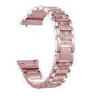 Three-beads Diamond Steel Replacement Strap Watchband, For Samsung Galaxy Watch Active2 - DealBuddy