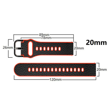 Two-layer Cowhide Leather Replacement Strap Watchband, 20mm, 22mm - DealBuddy