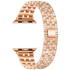 7 45mm / 6 & SE & 5 & 4 44mm / 3 & 2 & 1 42mm / Rose Gold