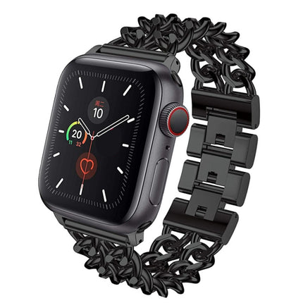 Metal Cowboy Replacement Strap Watchband For Apple Watch Series, 7 41mm / 6 & SE & 5 & 4 40mm / 3 & 2 & 1 38mm, 7 45mm / 6 & SE & 5 & 4 44mm / 3 & 2 & 1 42mm - DealBuddy
